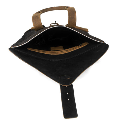 Heritage Luxe Leather Sleeve